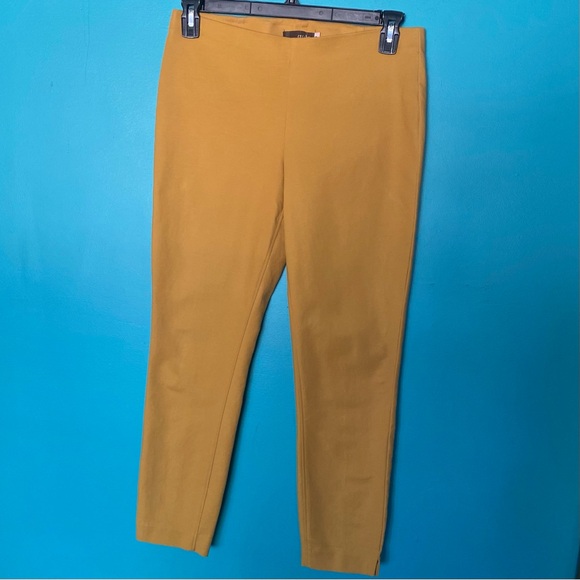 Crosby. Mustard yellow Pull On Stretch Pants size 8 - Picture 3 of 7